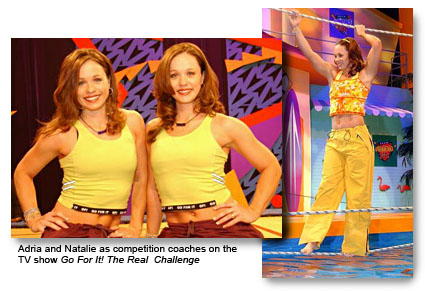 Fitness Twins - Adria and Natalie on Go For It TV